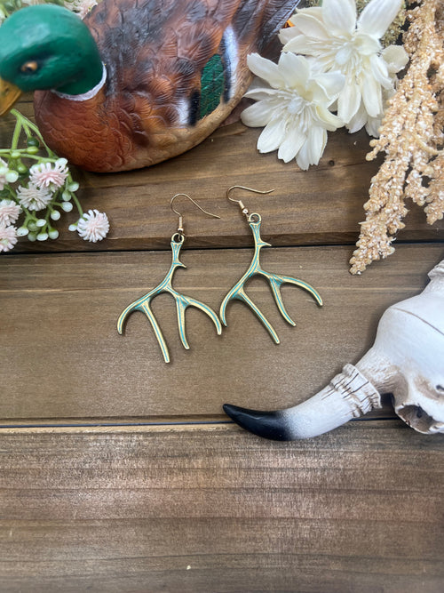 Antler Earrings