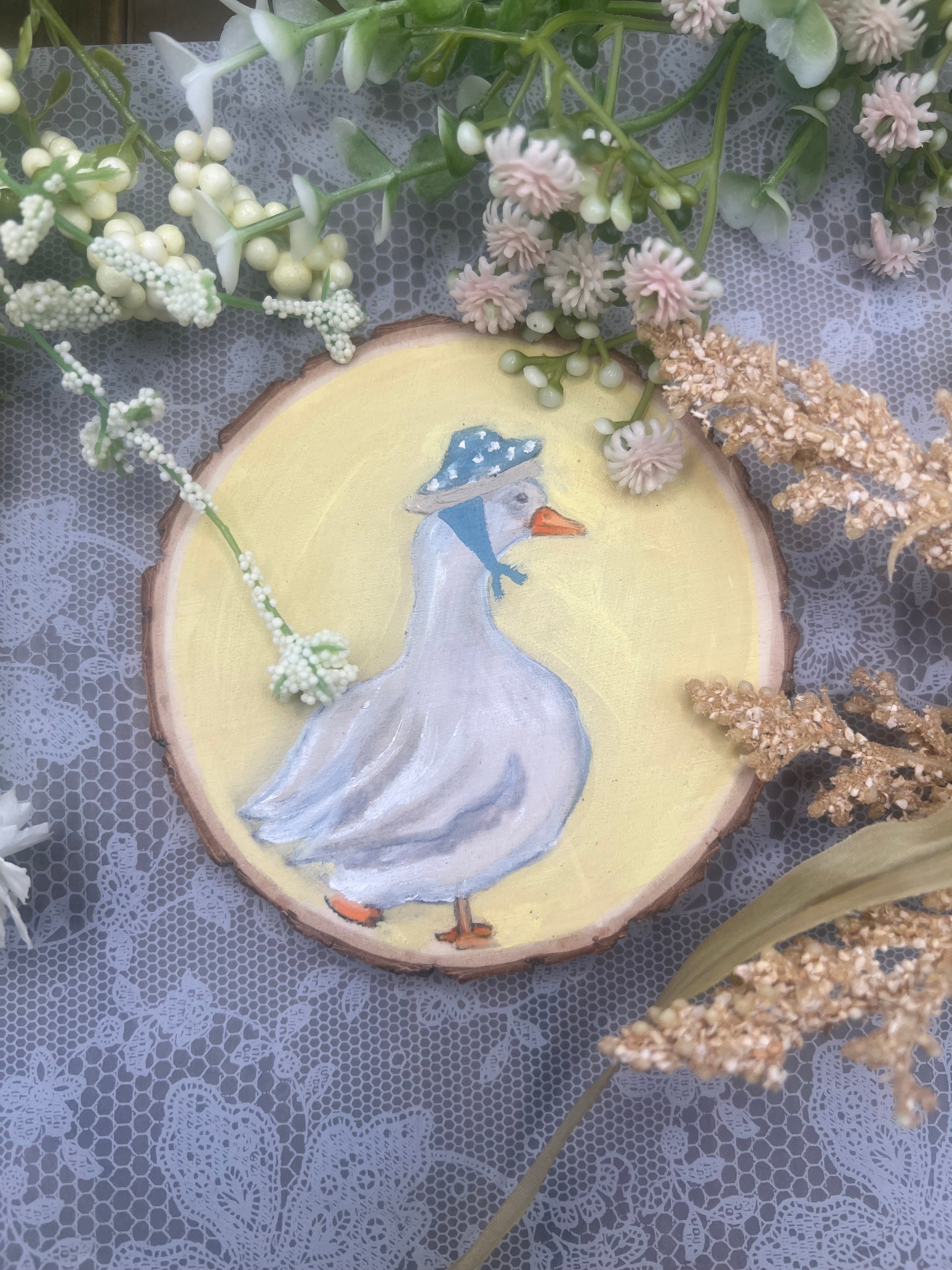 Wooden Goose Coasters