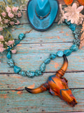Turquoise Rock Choker