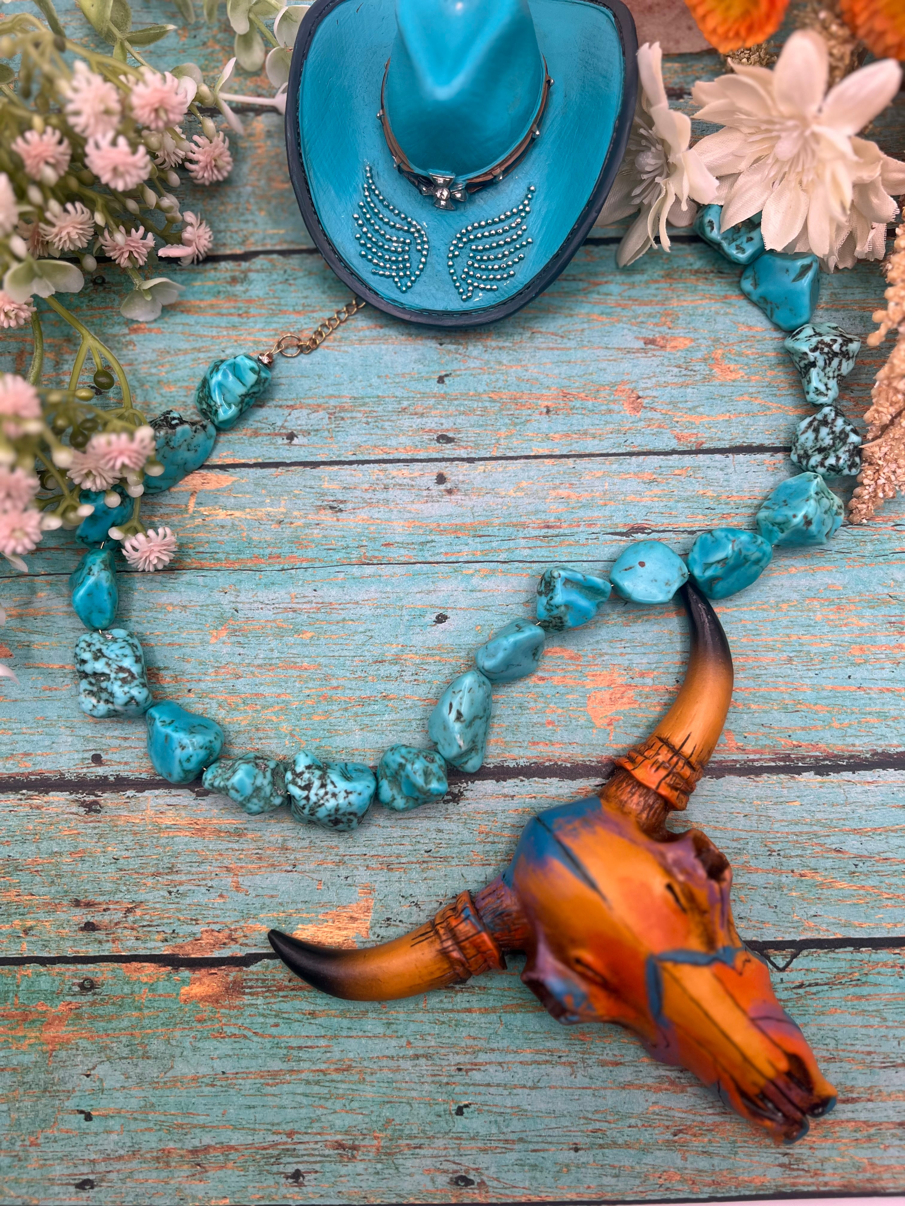 Turquoise Rock Choker