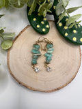 Blue Rock Earrings