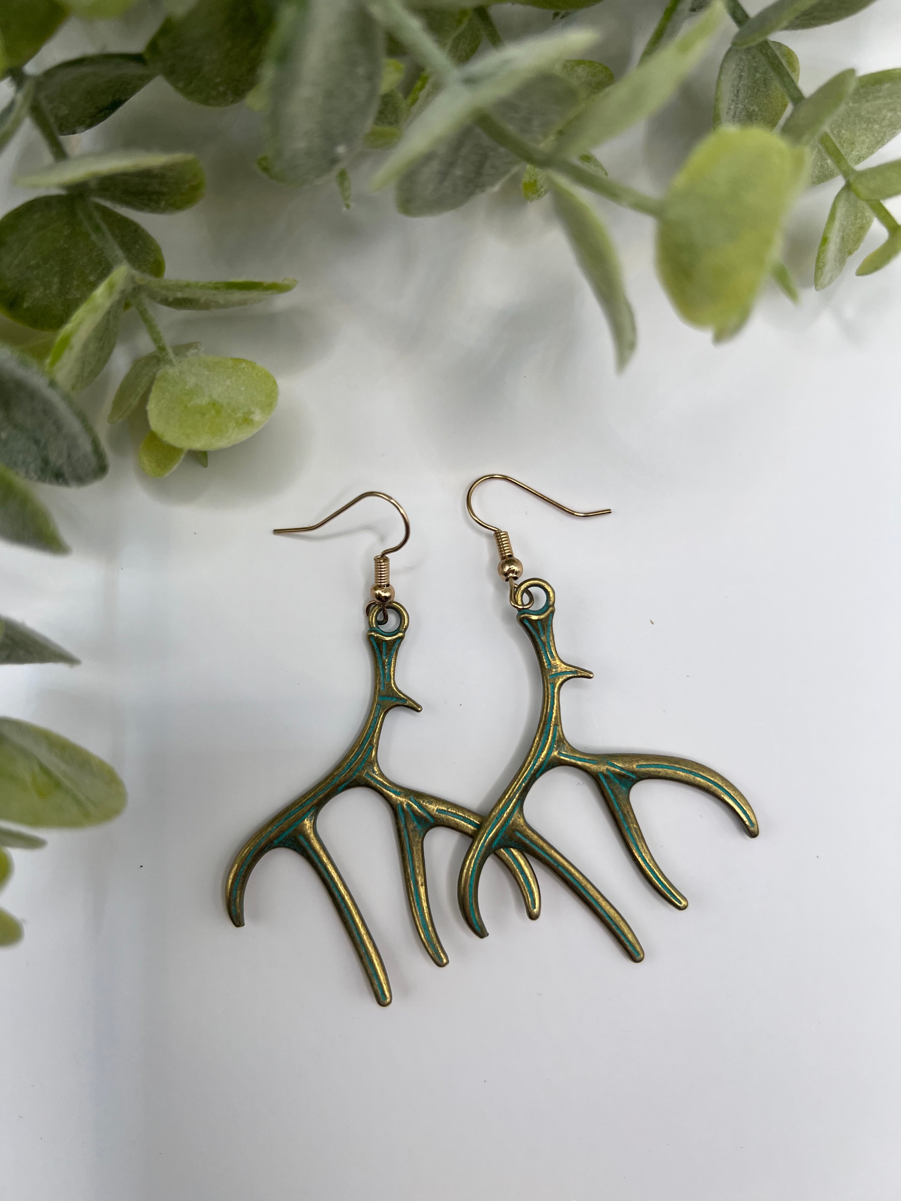 Antler Earrings
