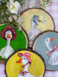 Wooden Goose Coasters